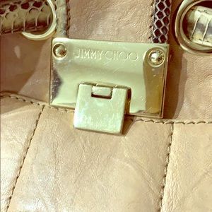 Jimmy Choo leather handbag